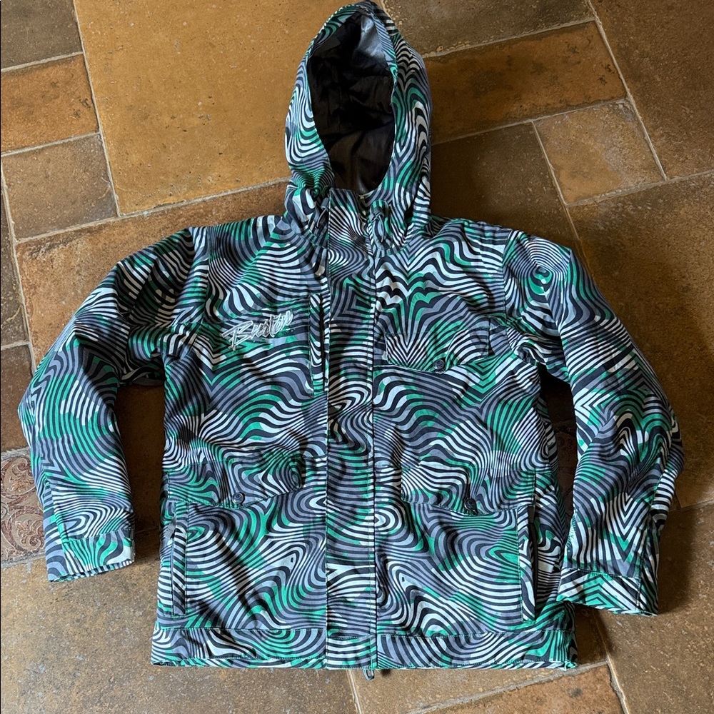 Burton Snowboard Jacket with Hood Size Large Youth Kids